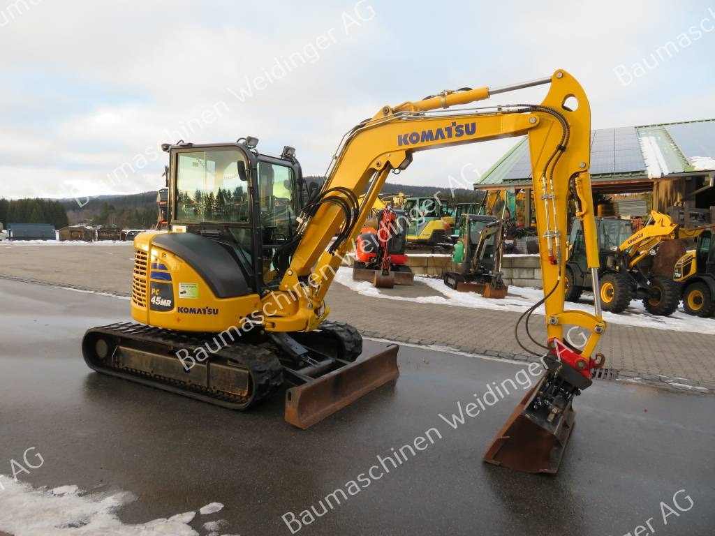 Komatsu PC 45 MR-5E0 - حفار صغير: صورة 1 Komatsu PC 45 MR-5E0 - حفار صغير: صورة 1