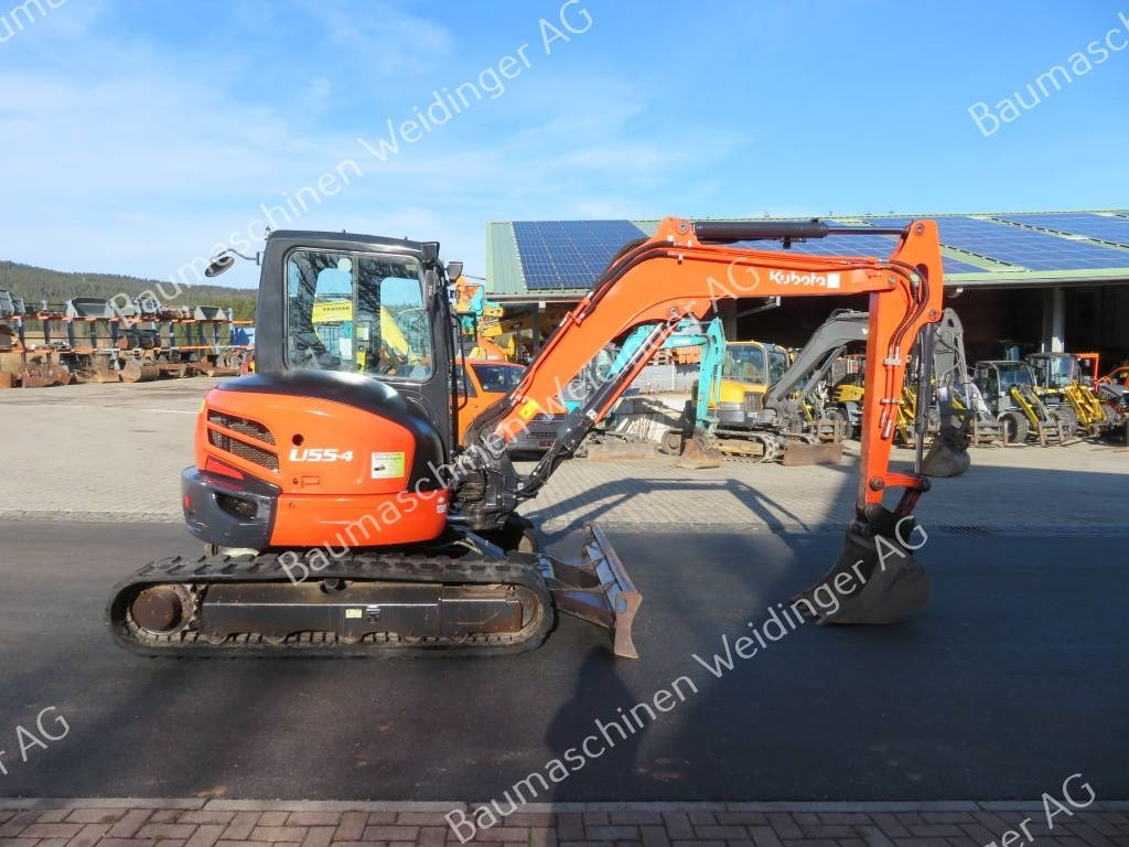 Kubota U 55-4 - حفار صغير: صورة 2 Kubota U 55-4 - حفار صغير: صورة 2