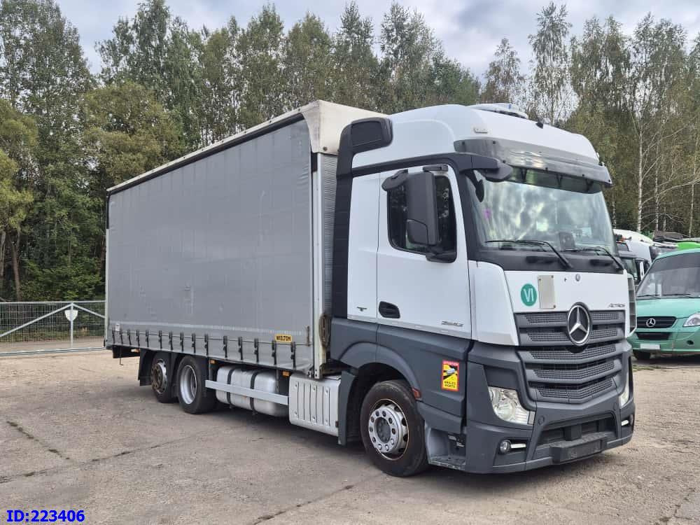 MERCEDES-BENZ Actros 2542 6x2 Euro6 - شاحنة ذات ستائر جانبية: صورة 4 MERCEDES-BENZ Actros 2542 6x2 Euro6 - شاحنة ذات ستائر جانبية: صورة 4