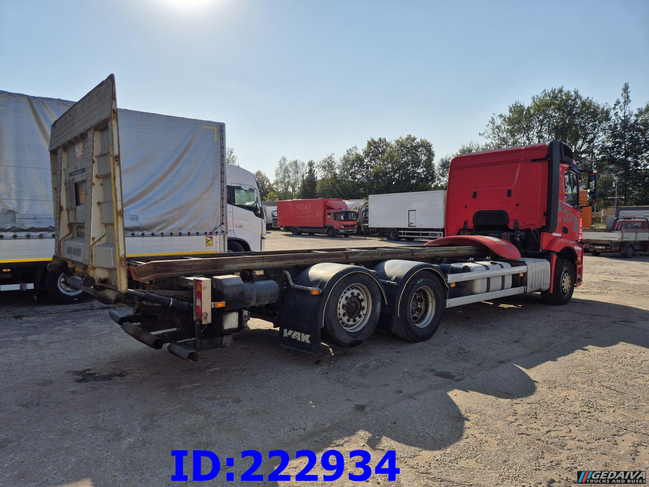 MERCEDES-BENZ Actros 2545 6x2 Euro5 - شاحنة بهيكل معدني للمقصورة: صورة 5 MERCEDES-BENZ Actros 2545 6x2 Euro5 - شاحنة بهيكل معدني للمقصورة: صورة 5