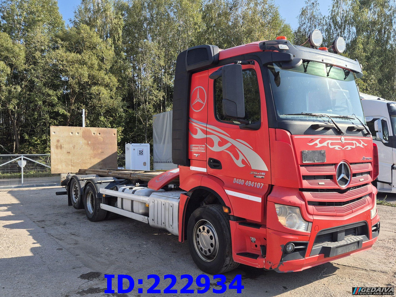 MERCEDES-BENZ Actros 2545 6x2 Euro5 - شاحنة بهيكل معدني للمقصورة: صورة 4 MERCEDES-BENZ Actros 2545 6x2 Euro5 - شاحنة بهيكل معدني للمقصورة: صورة 4