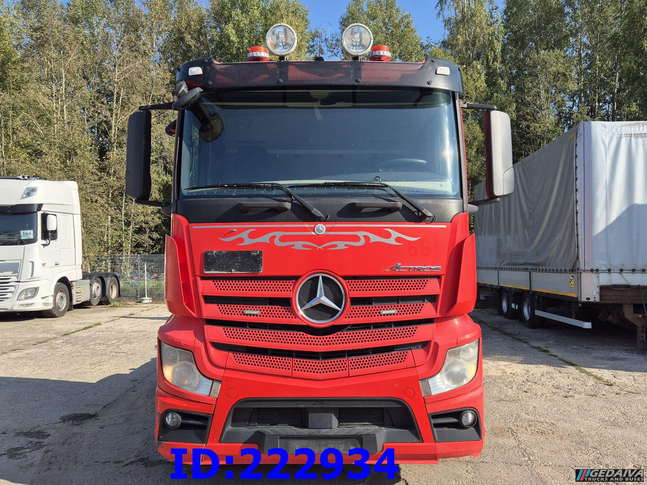 MERCEDES-BENZ Actros 2545 6x2 Euro5 - شاحنة بهيكل معدني للمقصورة: صورة 2 MERCEDES-BENZ Actros 2545 6x2 Euro5 - شاحنة بهيكل معدني للمقصورة: صورة 2