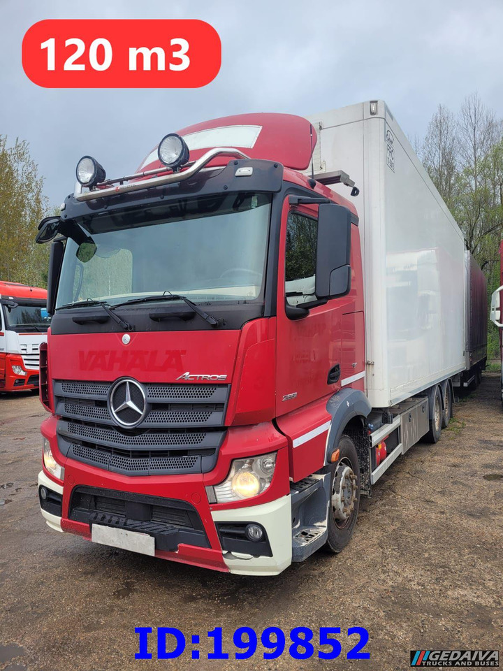 MERCEDES-BENZ Actros 2551 6x2 Euro5 + tilt trailer - شاحنة صندوقية: صورة 5 MERCEDES-BENZ Actros 2551 6x2 Euro5 + tilt trailer - شاحنة صندوقية: صورة 5