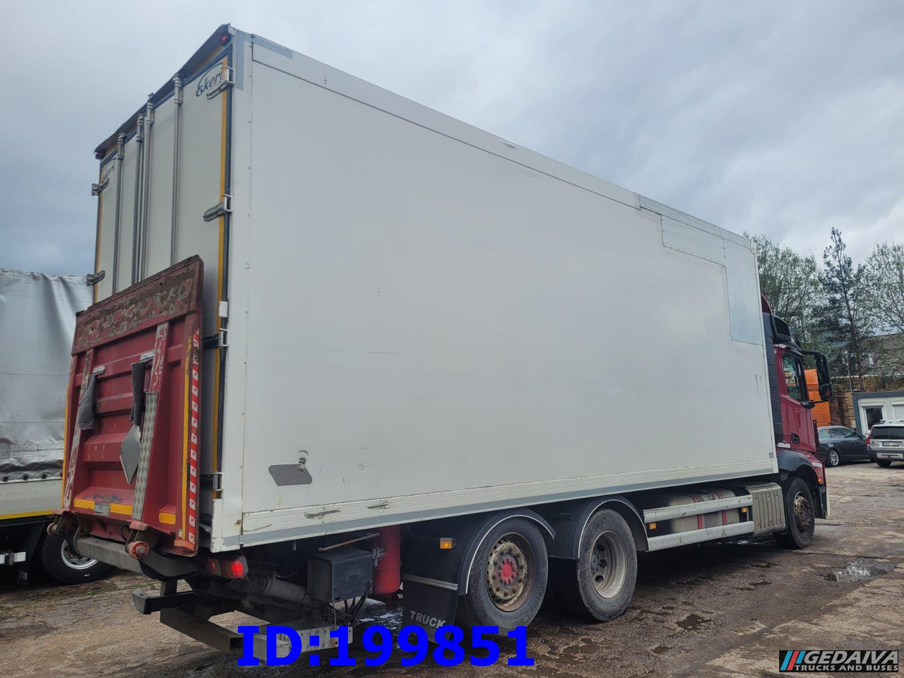 MERCEDES-BENZ Actros 2551 6x2 Euro5 - شاحنة صندوقية: صورة 5 MERCEDES-BENZ Actros 2551 6x2 Euro5 - شاحنة صندوقية: صورة 5