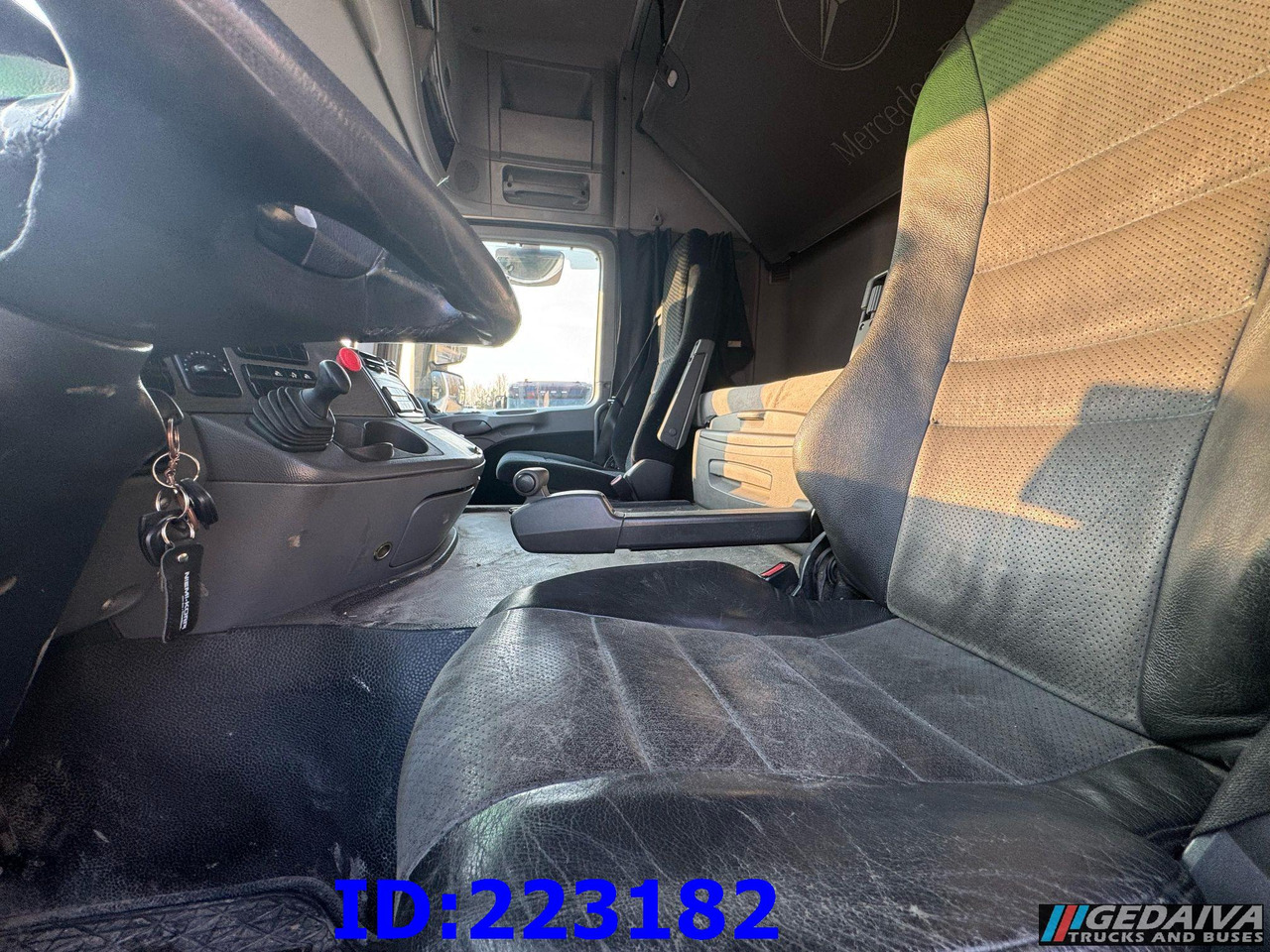 شاحنة برافعة خطافية MERCEDES-BENZ Actros 2551 8x2 V8 Retarder: صورة 13