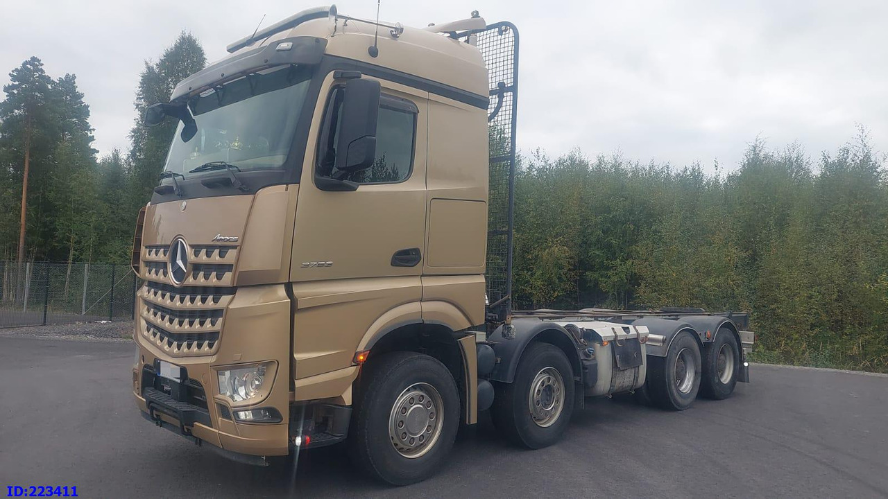 MERCEDES-BENZ Arocs 3763 8x4 Euro6 - شاحنة بهيكل معدني للمقصورة: صورة 1 MERCEDES-BENZ Arocs 3763 8x4 Euro6 - شاحنة بهيكل معدني للمقصورة: صورة 1
