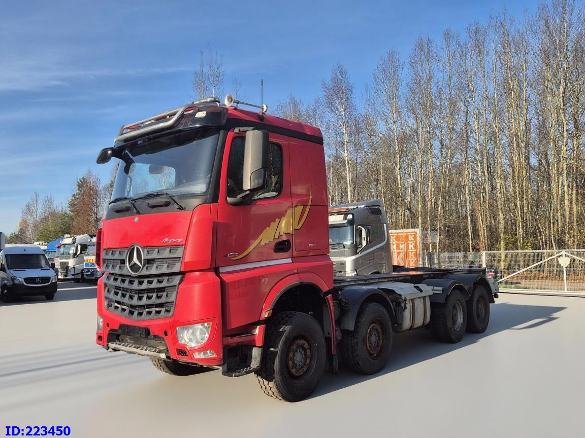 MERCEDES-BENZ Arocs 4163 8x4 FULL STEEL (Engine defect) - شاحنة بهيكل معدني للمقصورة: صورة 1 MERCEDES-BENZ Arocs 4163 8x4 FULL STEEL (Engine defect) - شاحنة بهيكل معدني للمقصورة: صورة 1