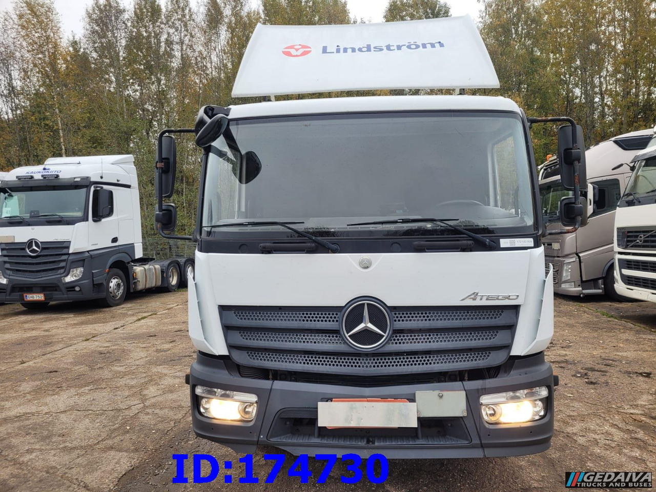 MERCEDES-BENZ Atego 1218 - Euro6 - Manual - Full Steel - شاحنة بهيكل معدني للمقصورة: صورة 2 MERCEDES-BENZ Atego 1218 - Euro6 - Manual - Full Steel - شاحنة بهيكل معدني للمقصورة: صورة 2