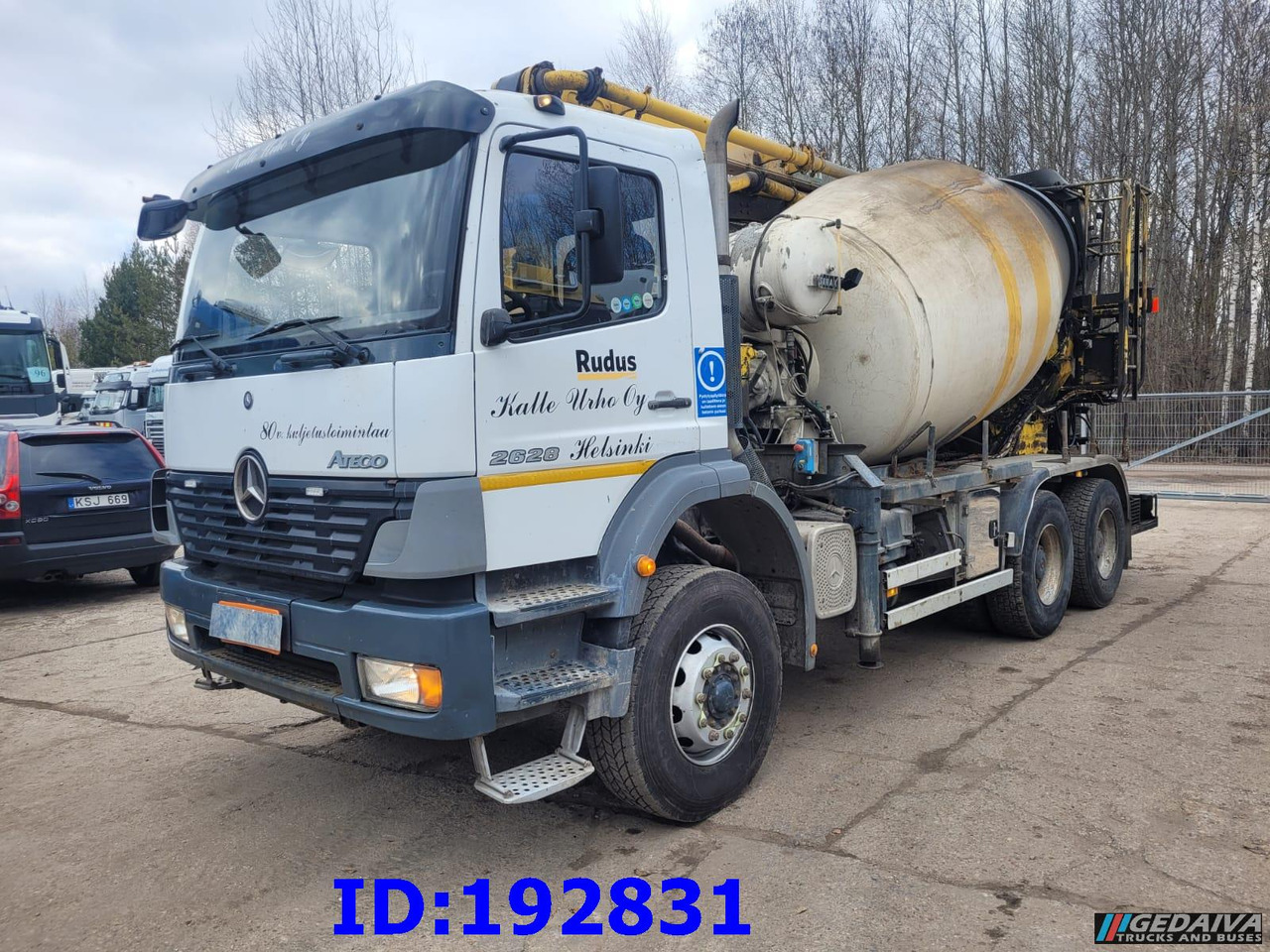 MERCEDES-BENZ Atego 2628 6x4 Schwing 17m 9m3 - مضخة خرسانة: صورة 4 MERCEDES-BENZ Atego 2628 6x4 Schwing 17m 9m3 - مضخة خرسانة: صورة 4
