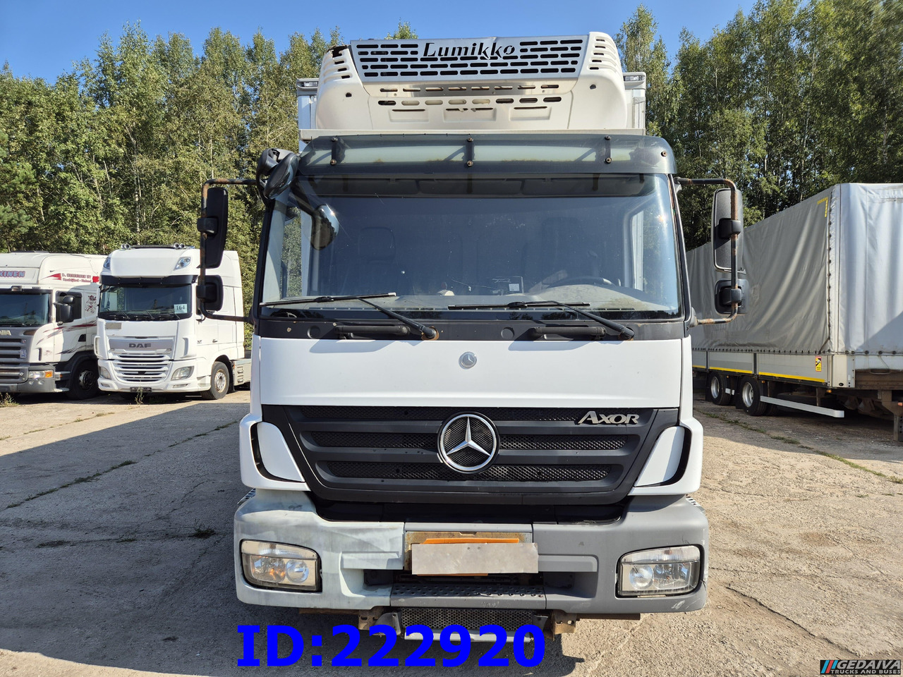 MERCEDES-BENZ Axor 1829 Manual + Tail lift - شاحنة ذات مبرد: صورة 2 MERCEDES-BENZ Axor 1829 Manual + Tail lift - شاحنة ذات مبرد: صورة 2