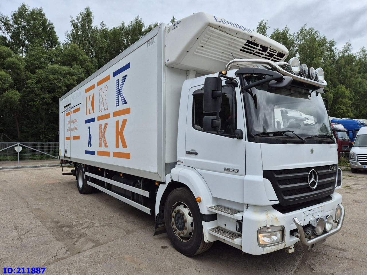 MERCEDES-BENZ Axor 1833 - Manual - شاحنة ذات مبرد: صورة 4 MERCEDES-BENZ Axor 1833 - Manual - شاحنة ذات مبرد: صورة 4