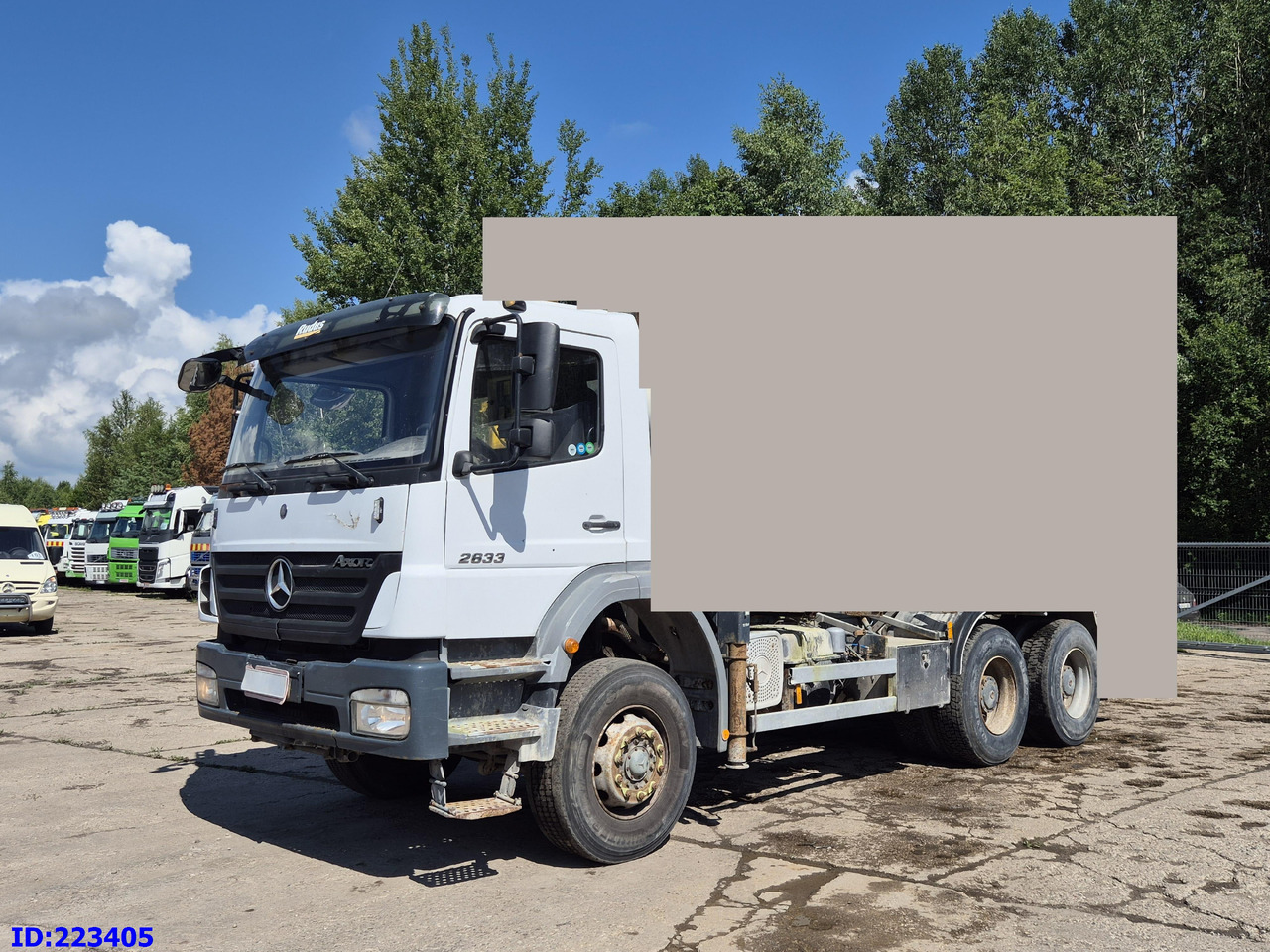 MERCEDES-BENZ Axor 2633 6x4 Full steel - شاحنة بهيكل معدني للمقصورة: صورة 1 MERCEDES-BENZ Axor 2633 6x4 Full steel - شاحنة بهيكل معدني للمقصورة: صورة 1