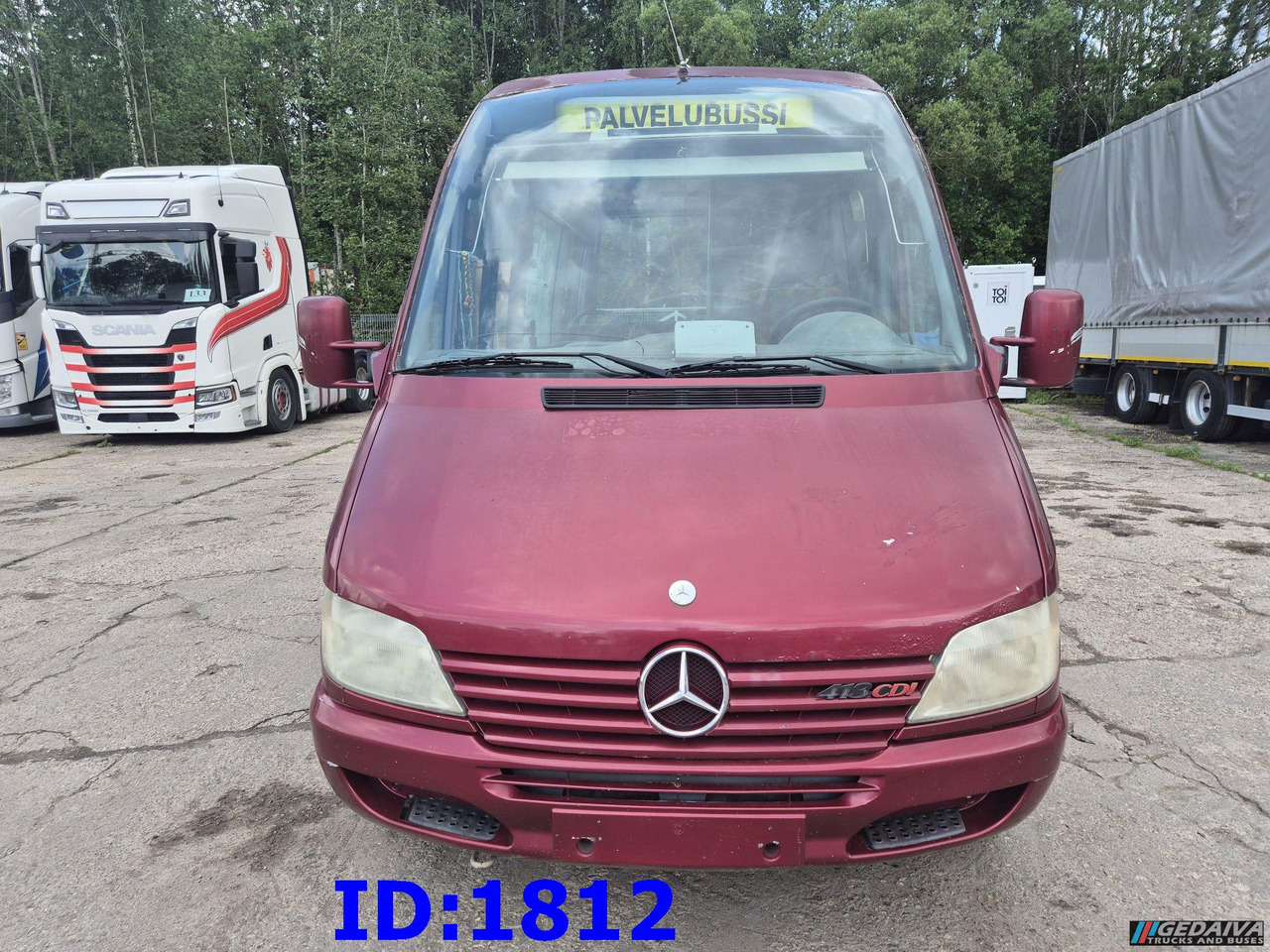MERCEDES-BENZ Sprinter 413 - 17 Place - حافلة صغيرة, ميكروباص: صورة 2 MERCEDES-BENZ Sprinter 413 - 17 Place - حافلة صغيرة, ميكروباص: صورة 2