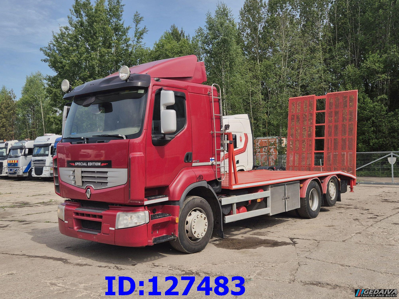 RENAULT Premium 460 6x2 (Steering axel) Euro5 - شاحنات مسطحة: صورة 1 RENAULT Premium 460 6x2 (Steering axel) Euro5 - شاحنات مسطحة: صورة 1