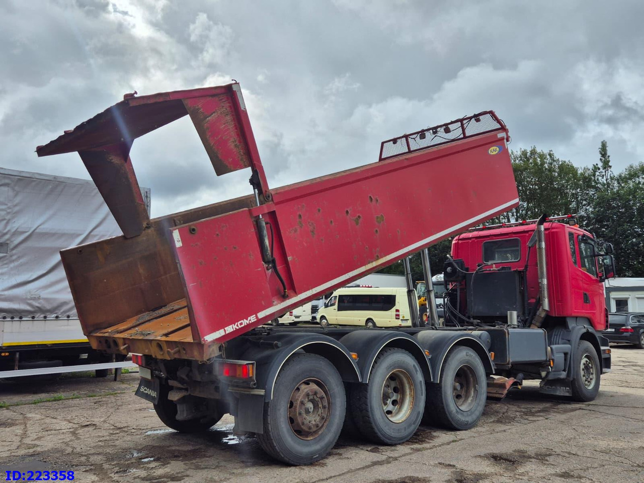 SCANIA R500 8x4 V8 - شاحنة قلاب: صورة 4 SCANIA R500 8x4 V8 - شاحنة قلاب: صورة 4