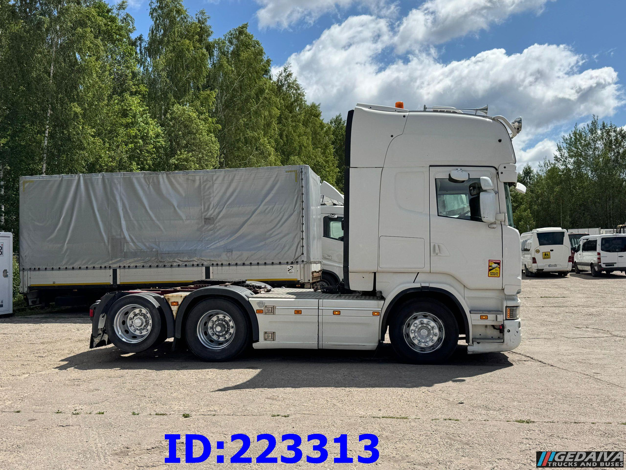 SCANIA R580 6x2 Euro6 Retarder - مقطورة السحب: صورة 5 SCANIA R580 6x2 Euro6 Retarder - مقطورة السحب: صورة 5
