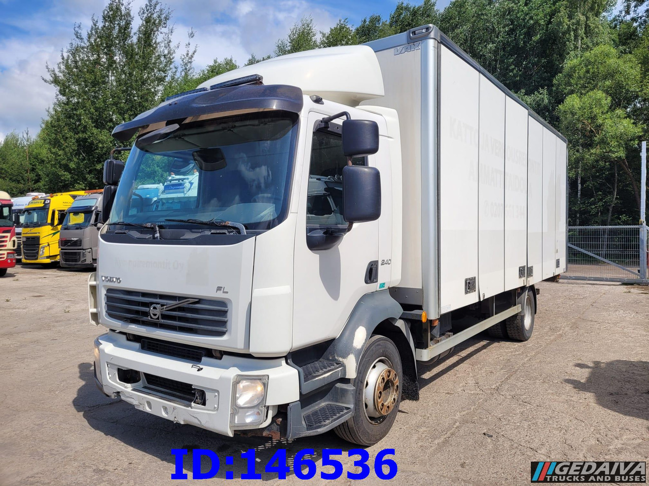 VOLVO FL 240HP - 4x2 - Manual - Euro5 - شاحنة صندوقية: صورة 1 VOLVO FL 240HP - 4x2 - Manual - Euro5 - شاحنة صندوقية: صورة 1
