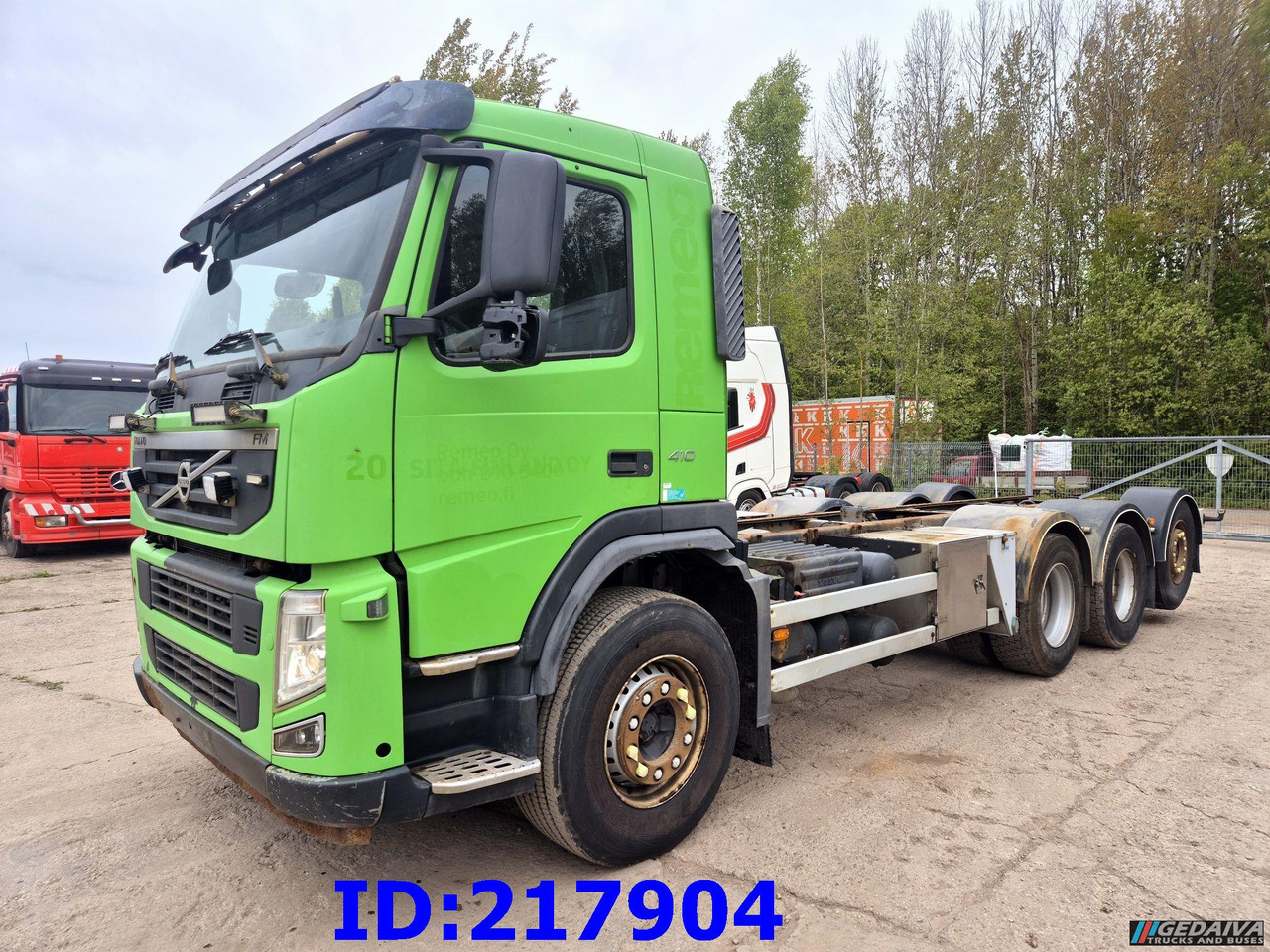 VOLVO FM 410HP 8x4 (Steering axle) - شاحنة بهيكل معدني للمقصورة: صورة 1 VOLVO FM 410HP 8x4 (Steering axle) - شاحنة بهيكل معدني للمقصورة: صورة 1