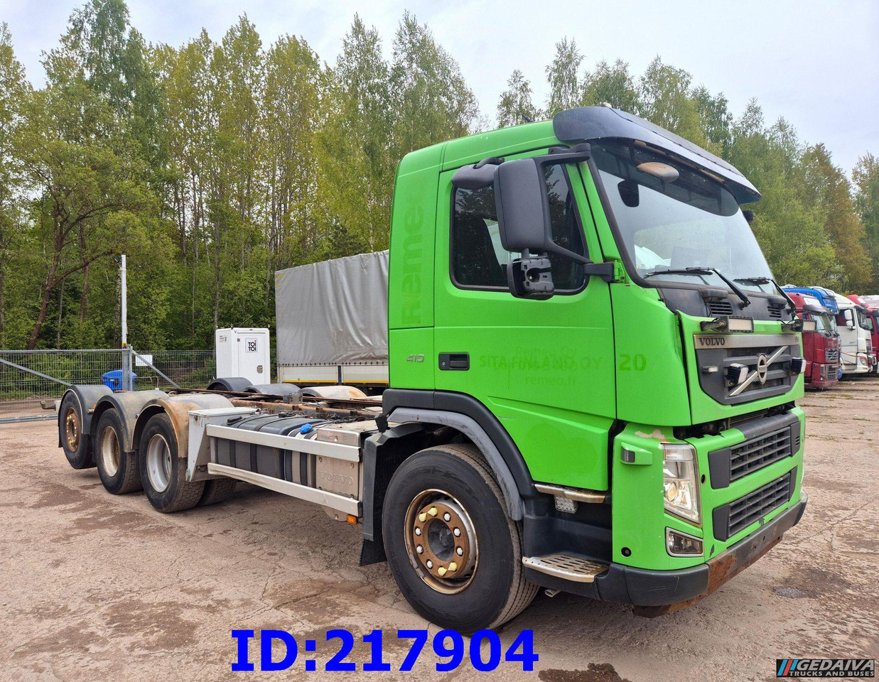 VOLVO FM 410HP 8x4 (Steering axle) - شاحنة بهيكل معدني للمقصورة: صورة 4 VOLVO FM 410HP 8x4 (Steering axle) - شاحنة بهيكل معدني للمقصورة: صورة 4