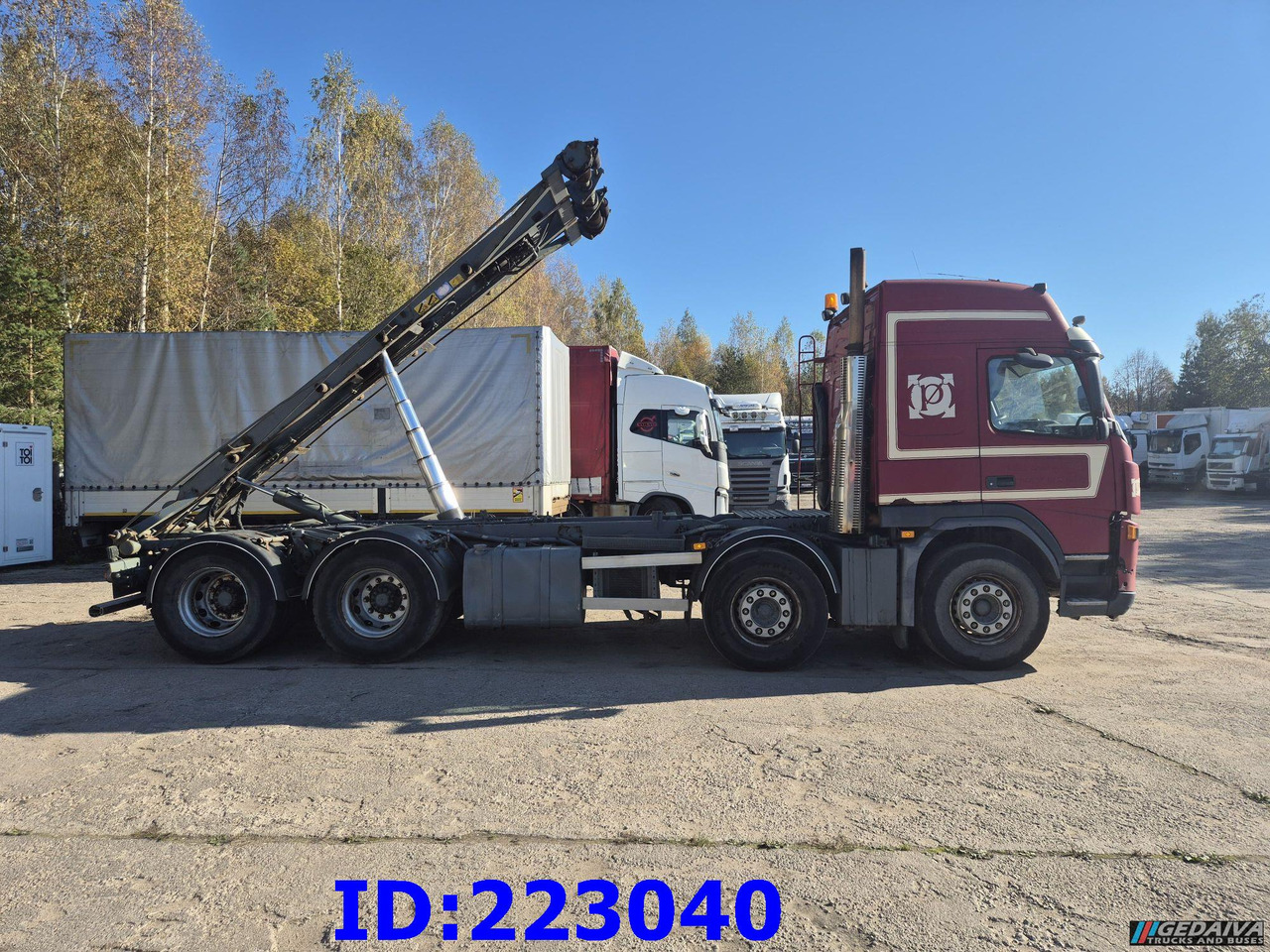VOLVO FM12 420HP 8x2 - شاحنة - نظام الكابلات: صورة 5 VOLVO FM12 420HP 8x2 - شاحنة - نظام الكابلات: صورة 5