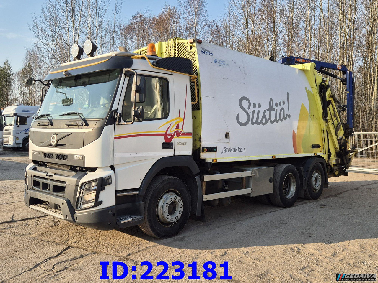 VOLVO FMX 11 330HP 6x2 (Steering axel) - Euro6 - شاحنة قمامة: صورة 1 VOLVO FMX 11 330HP 6x2 (Steering axel) - Euro6 - شاحنة قمامة: صورة 1