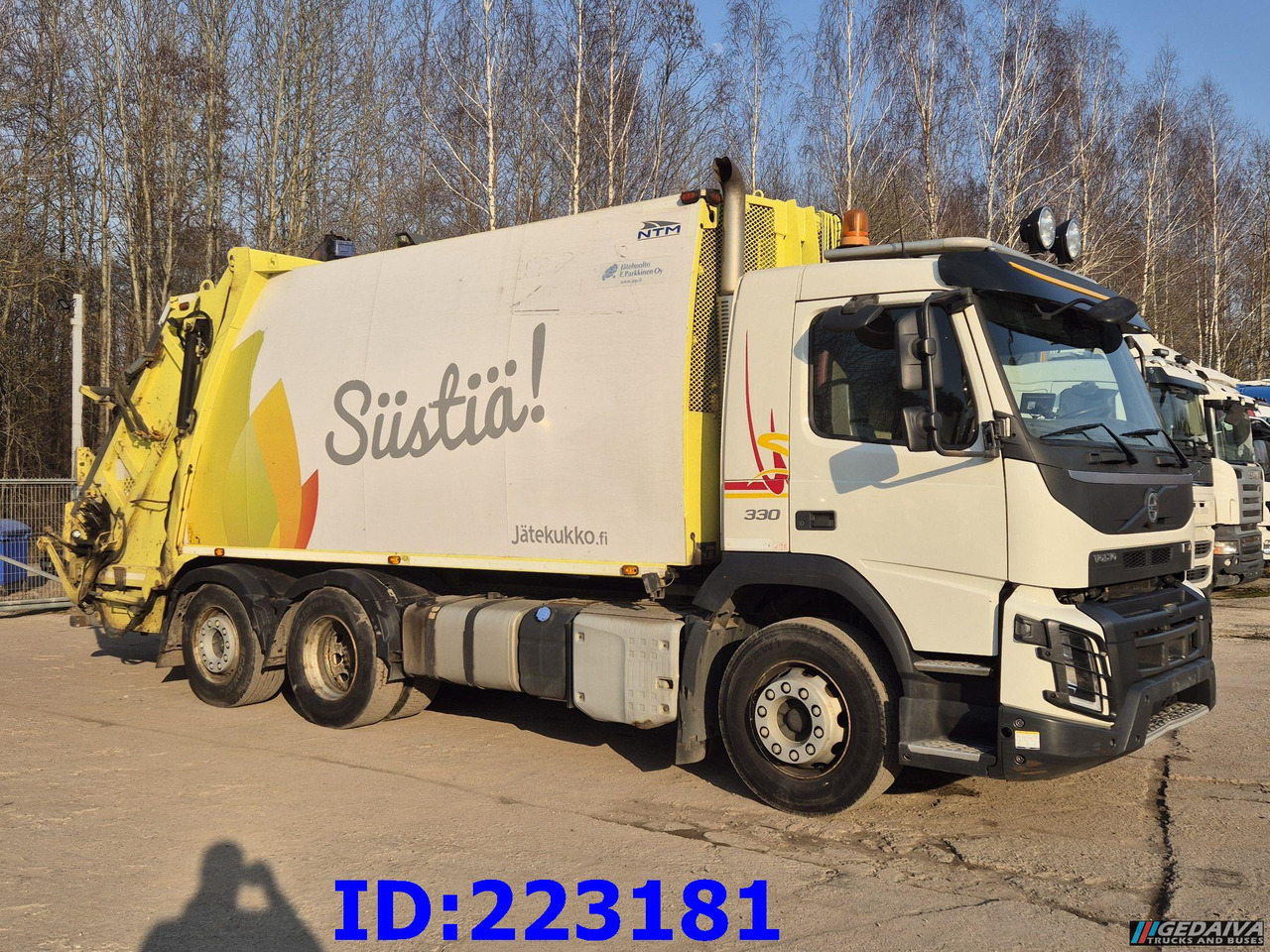 VOLVO FMX 11 330HP 6x2 (Steering axel) - Euro6 - شاحنة قمامة: صورة 4 VOLVO FMX 11 330HP 6x2 (Steering axel) - Euro6 - شاحنة قمامة: صورة 4