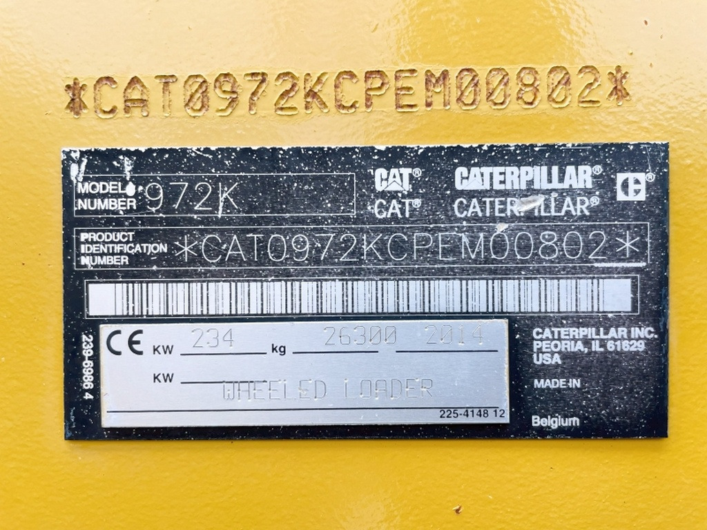 Caterpillar 972 K (3970) - اللودر بعجل: صورة 5 Caterpillar 972 K (3970) - اللودر بعجل: صورة 5