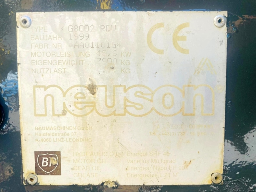 Neuson 8002 RDV (4015) - حفار صغير: صورة 3 Neuson 8002 RDV (4015) - حفار صغير: صورة 3