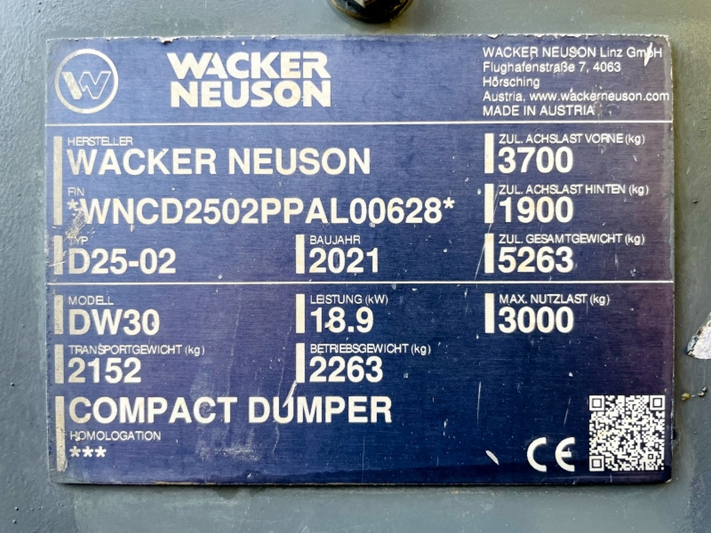 Neuson DW30 (3940) - شاحنة قلابة صغيرة: صورة 3 Neuson DW30 (3940) - شاحنة قلابة صغيرة: صورة 3