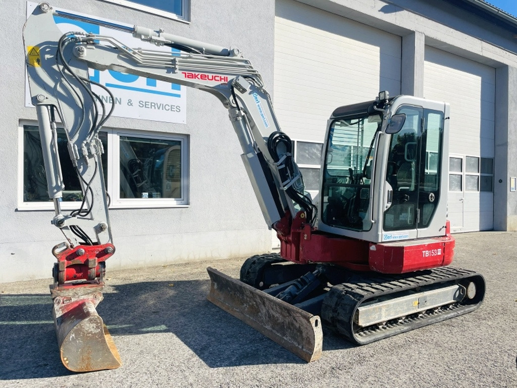 Takeuchi TB153FR (4091) - حفار صغير: صورة 4 Takeuchi TB153FR (4091) - حفار صغير: صورة 4
