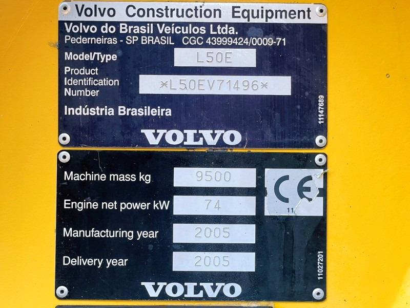 Volvo L50E (3888) - اللودر بعجل: صورة 4 Volvo L50E (3888) - اللودر بعجل: صورة 4