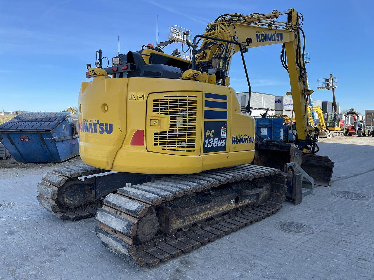 Komatsu PC138US-11 - حفار زاحف: صورة 4 Komatsu PC138US-11 - حفار زاحف: صورة 4