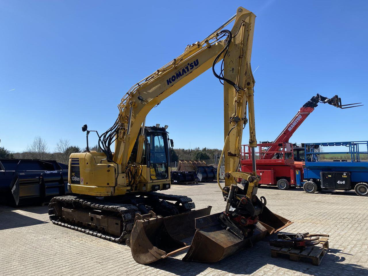 Komatsu PC138US-8 - حفار زاحف: صورة 5 Komatsu PC138US-8 - حفار زاحف: صورة 5