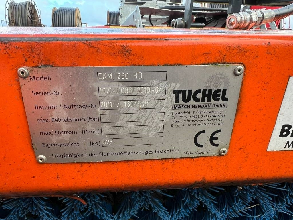Tuchel EKM 230 HD veegmachine  - مقشة: صورة 3 Tuchel EKM 230 HD veegmachine  - مقشة: صورة 3