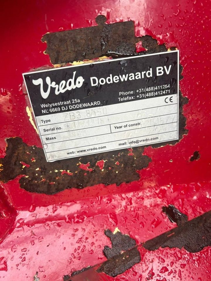 Vredo ZB3-8750 bemester - ناثرة السماد الحيواني: صورة 5 Vredo ZB3-8750 bemester - ناثرة السماد الحيواني: صورة 5