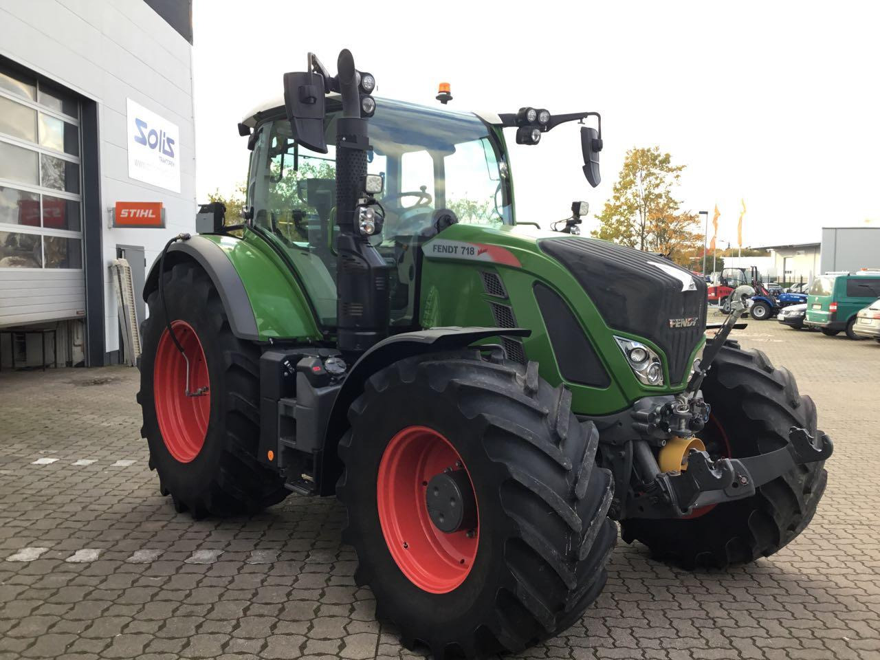 Fendt 718 S4 Vario ProfiPlus - جرار: صورة 3 Fendt 718 S4 Vario ProfiPlus - جرار: صورة 3