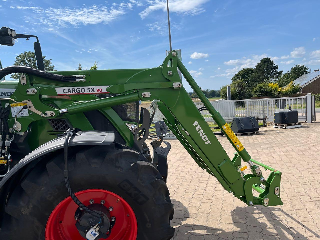 Fendt Cargo 5x90 - مغراف أمامي للجرار: صورة 3 Fendt Cargo 5x90 - مغراف أمامي للجرار: صورة 3