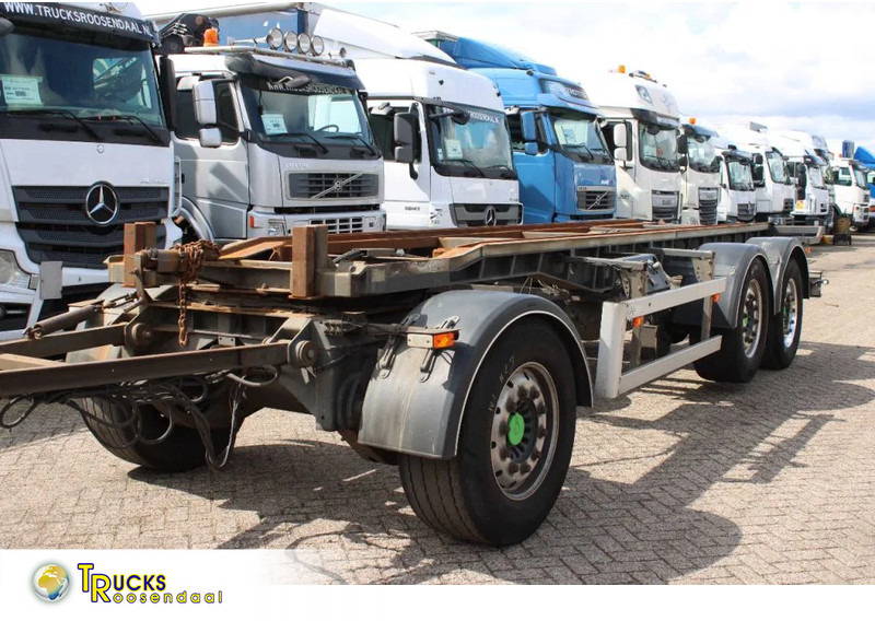 Burg 3x SAF - ناقل حاوية/ مقطورة بحاوية: صورة 1 Burg 3x SAF - ناقل حاوية/ مقطورة بحاوية: صورة 1