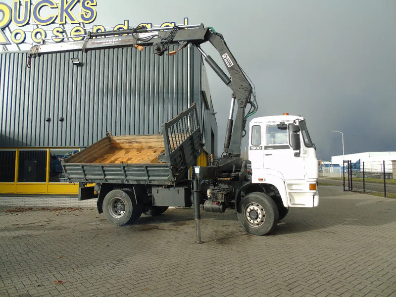 DAF 1900 + hiab 190 5x EXT + 3side tipper + 4x4 + WINCH + MANUAL SPRING - شاحنة كرين: صورة 3 DAF 1900 + hiab 190 5x EXT + 3side tipper + 4x4 + WINCH + MANUAL SPRING - شاحنة كرين: صورة 3