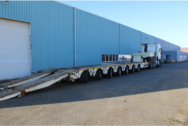 نصف مقطورة بلودر منخفض Faymonville 7 AXLE hydrolisch + 8.50 extendable + 110 tons: صورة 12