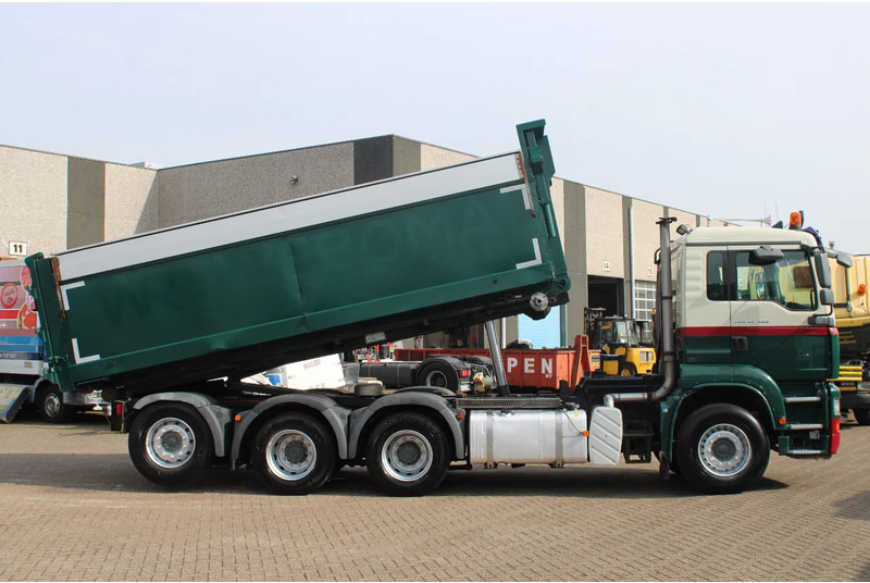 MAN TGA 35.400 8X4 + MANUAL! + NCH kipper/ bitum sprayer - شاحنة - نظام الكابلات: صورة 4 MAN TGA 35.400 8X4 + MANUAL! + NCH kipper/ bitum sprayer - شاحنة - نظام الكابلات: صورة 4