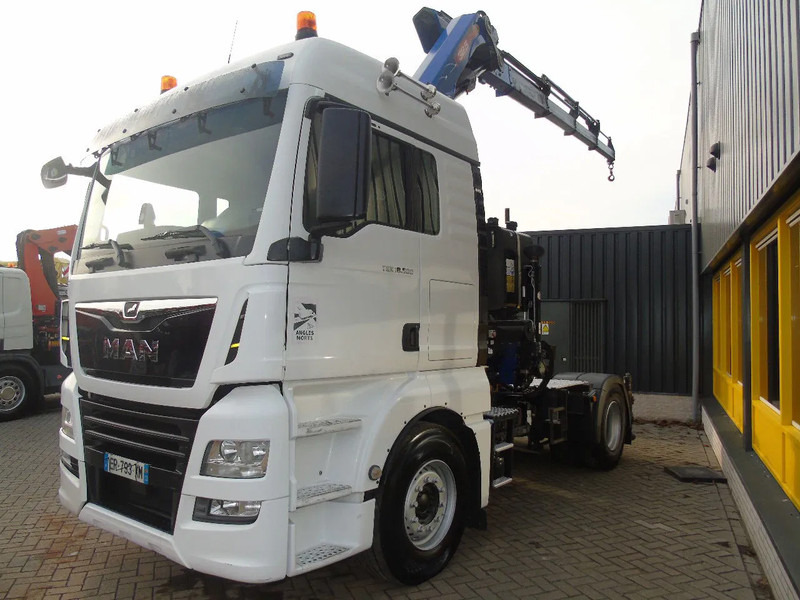 MAN TGX 18.500 + PM 32TON + 4EXTENSION + EURO 6 - شاحنة كرين: صورة 2 MAN TGX 18.500 + PM 32TON + 4EXTENSION + EURO 6 - شاحنة كرين: صورة 2