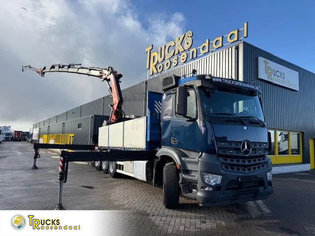 Mercedes-Benz Arocs 3251 + FASSI 660RA .26.HE 6x Extensions + 4x JIB + 8x4 + remote - شاحنة كرين: صورة 1 Mercedes-Benz Arocs 3251 + FASSI 660RA .26.HE 6x Extensions + 4x JIB + 8x4 + remote - شاحنة كرين: صورة 1
