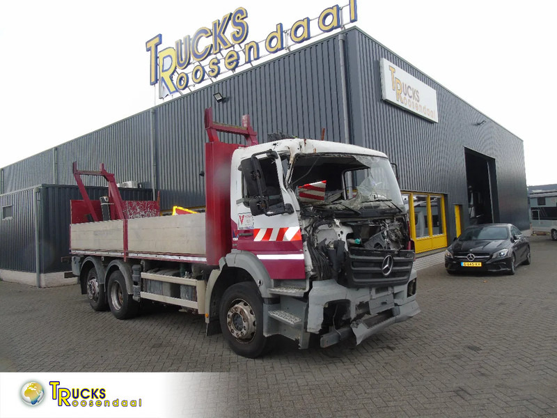 Mercedes-Benz Axor 2633 + 6x2 + euro 5 + manual - شاحنة بهيكل معدني للمقصورة, شاحنة كرين: صورة 1 Mercedes-Benz Axor 2633 + 6x2 + euro 5 + manual - شاحنة بهيكل معدني للمقصورة, شاحنة كرين: صورة 1