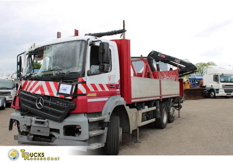 Mercedes-Benz Axor 2633 + HIAB 144 BS 2 HIDUO + 6X2+REMOTE - شاحنة كرين: صورة 1 Mercedes-Benz Axor 2633 + HIAB 144 BS 2 HIDUO + 6X2+REMOTE - شاحنة كرين: صورة 1