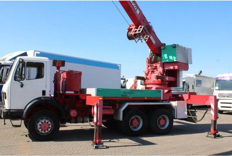 Mercedes-Benz SK 2628 + 6X6 + SPRING + MANUAL + HMK 42TON - شاحنة كرين: صورة 5 Mercedes-Benz SK 2628 + 6X6 + SPRING + MANUAL + HMK 42TON - شاحنة كرين: صورة 5