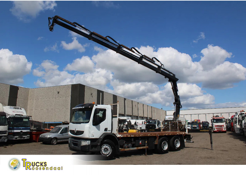 Renault Kerax 370 + HIAB 166-4 HIDRUO + 6X4 + MANUAL + SPRING + REMOTE + EURO 5 + 6X4 - شاحنة كرين: صورة 1 Renault Kerax 370 + HIAB 166-4 HIDRUO + 6X4 + MANUAL + SPRING + REMOTE + EURO 5 + 6X4 - شاحنة كرين: صورة 1