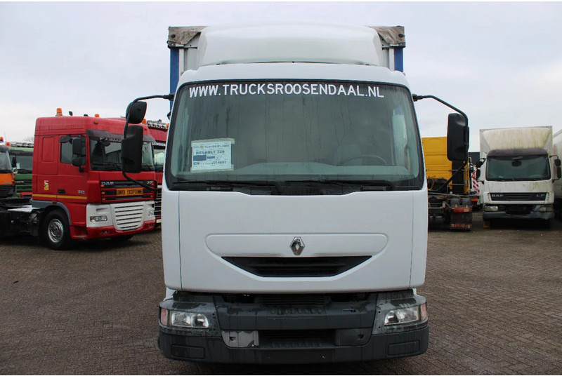 Renault Midlum 220 + MANUAL + LIFT + 12T - شاحنة ذات ستائر جانبية: صورة 2 Renault Midlum 220 + MANUAL + LIFT + 12T - شاحنة ذات ستائر جانبية: صورة 2