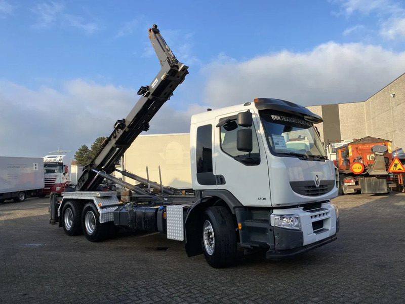 Renault Premium 410 DXI + Hook system + 6x4 - شاحنة برافعة خطافية: صورة 3 Renault Premium 410 DXI + Hook system + 6x4 - شاحنة برافعة خطافية: صورة 3