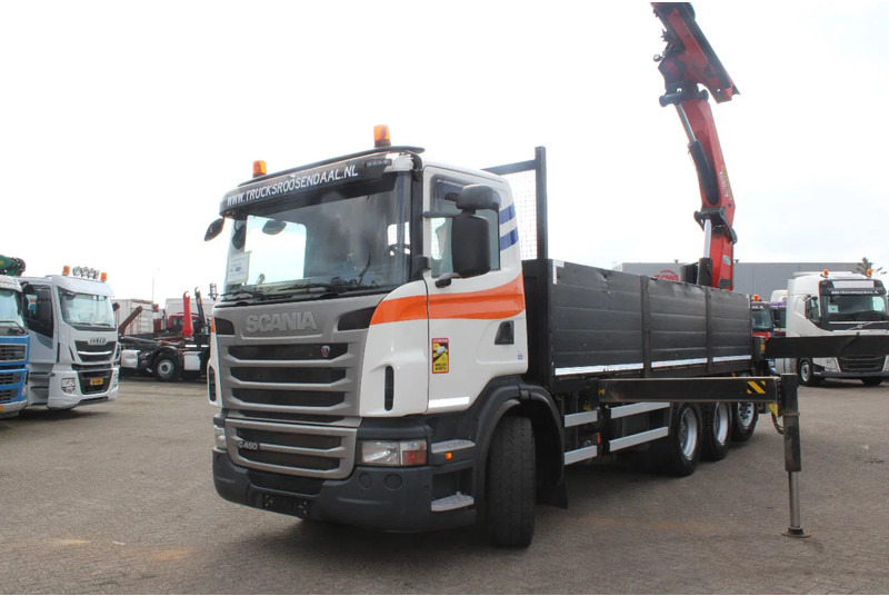 Scania G 480 + PALFINGER 500002EH 6x / JIB 3x + 8x4 STEERING + REMOTE - شاحنة كرين: صورة 3 Scania G 480 + PALFINGER 500002EH 6x / JIB 3x + 8x4 STEERING + REMOTE - شاحنة كرين: صورة 3